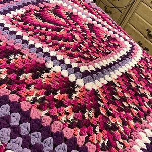 Beautiful handmade blanket